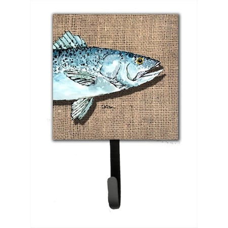 Carolines Treasures Trout Leash Holder Or Key Hook 8737SH4